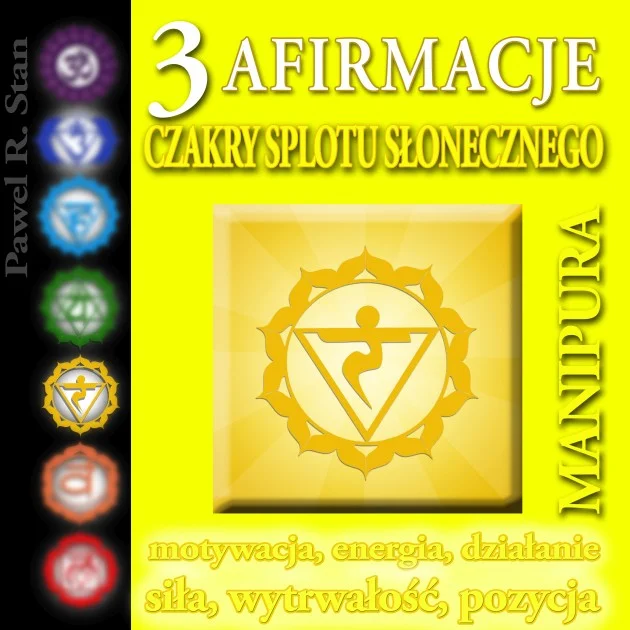 Afirmacje mp3 Czakry Splotu Słonecznego