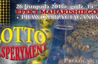 Eksperyment Lotto 2016 (Prawo Przyciągania i Efekt Maharishiego)