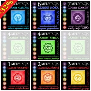 Medytatcja z czakrami - komplet medytacji