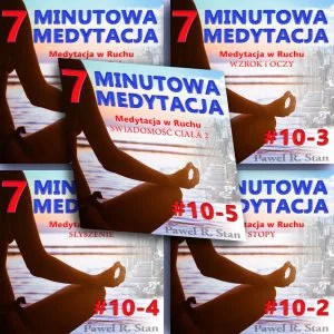 7-minutowa medytacja w ruchu - komplet 5 medytacji