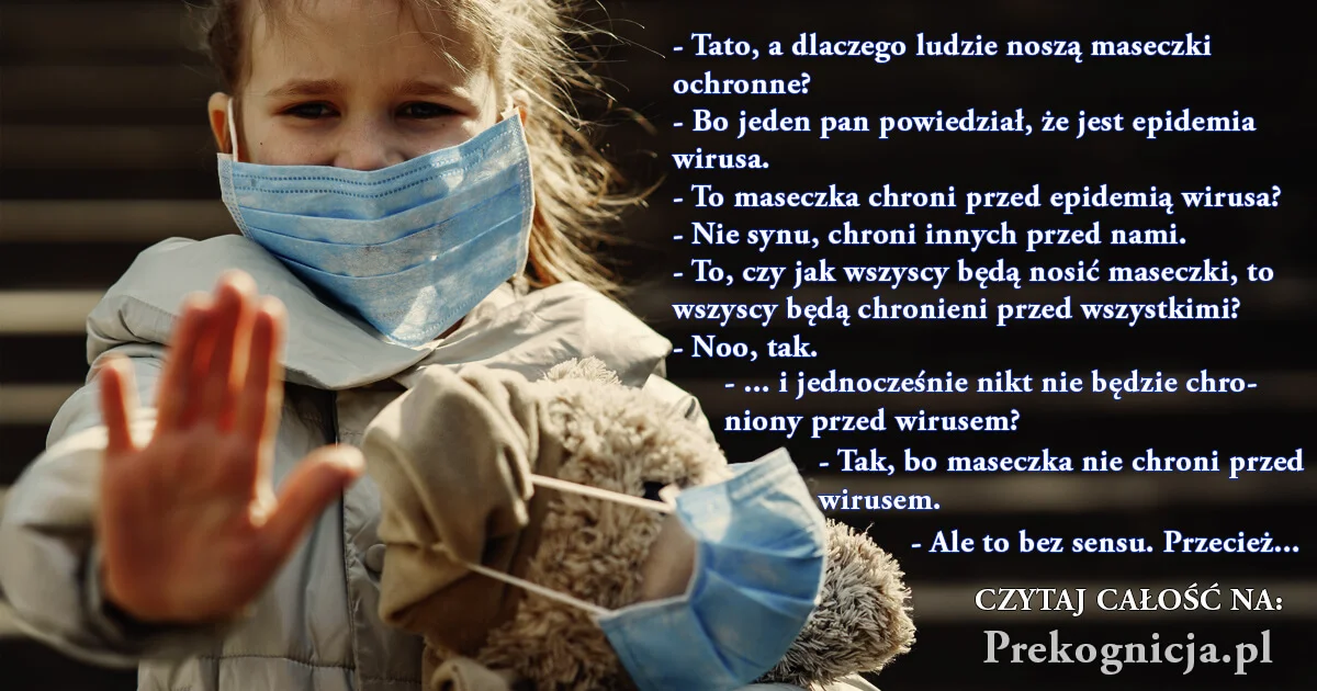 Po co są maseczki ochronne? Wytłumacz to dziecku...