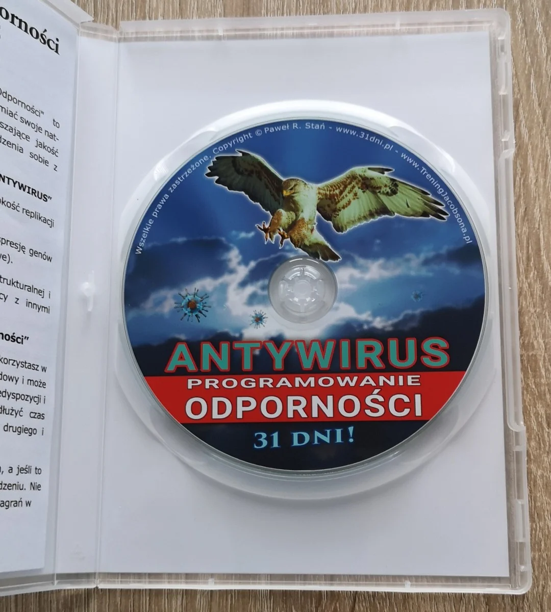 Programowanie Odporności, CD w pudełku