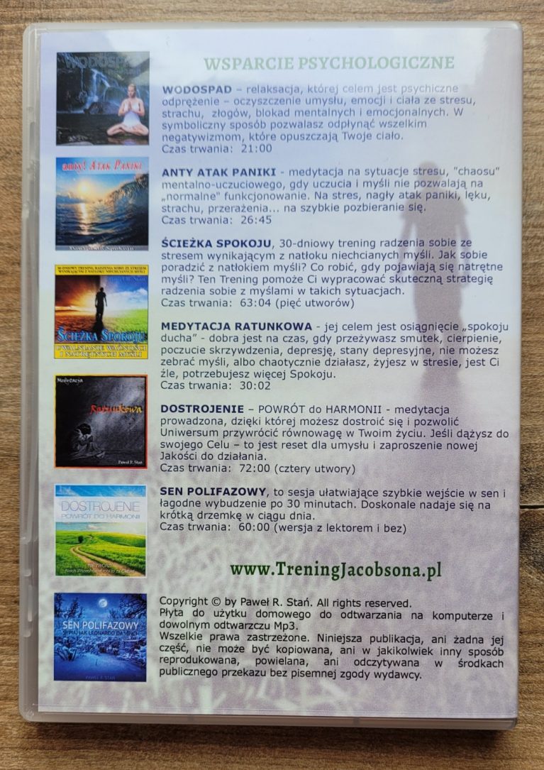 Wsparcie Psychologiczne CD - albumy