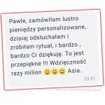 Refleksje z medytacji Lustro Pieniędzy