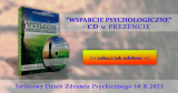 Dzień Zdrowia Psychicznego – 10 X – CD w PREZENCIE