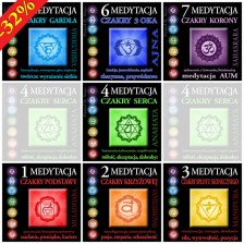 Medytacja z czakrą – komplet medytacji czakry 1-7